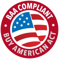 Buy American Act compliant (opens the Buy American Act regulations)