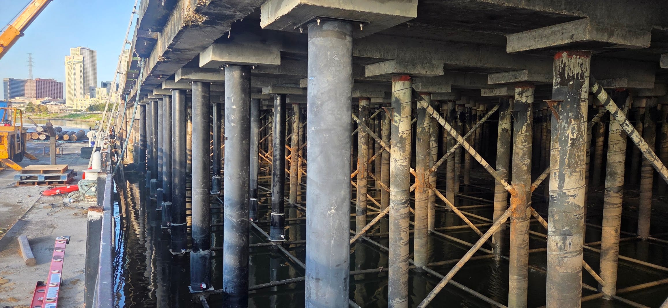 Elevating Sleeve Pile Repair System